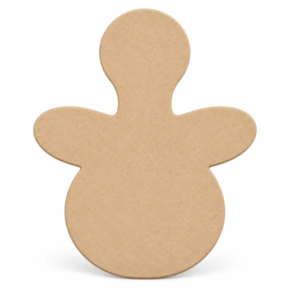 Pacifier unfinished MDF cutout