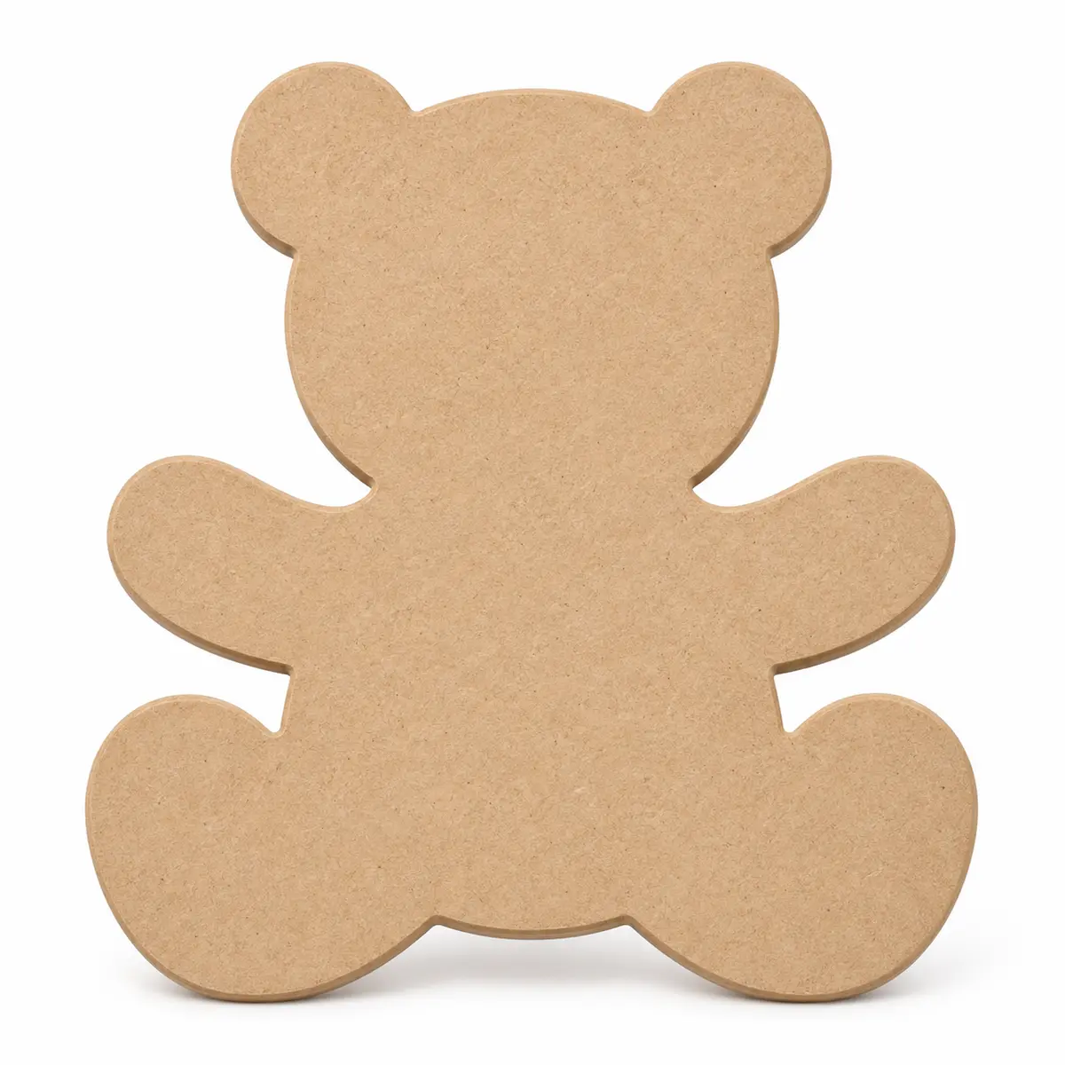 Teddy Bear unfinished MDF cutout