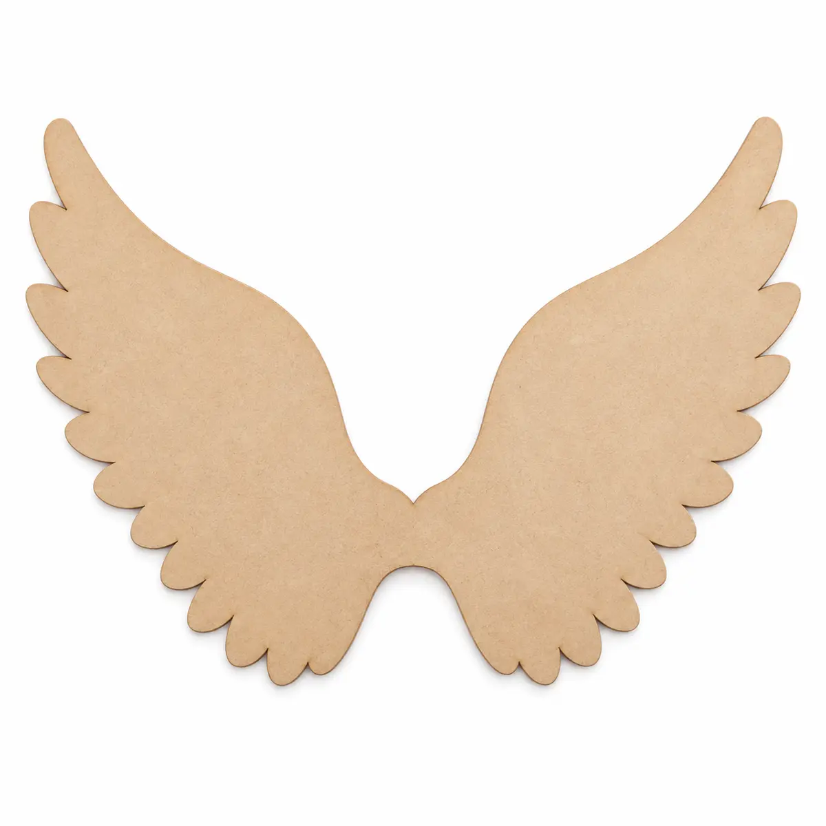 Angel Wings unfinished MDF cutout
