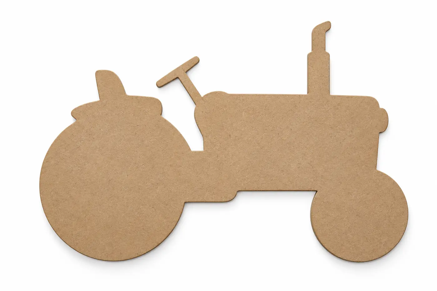 Farm Tractor unfinished MDF cutout