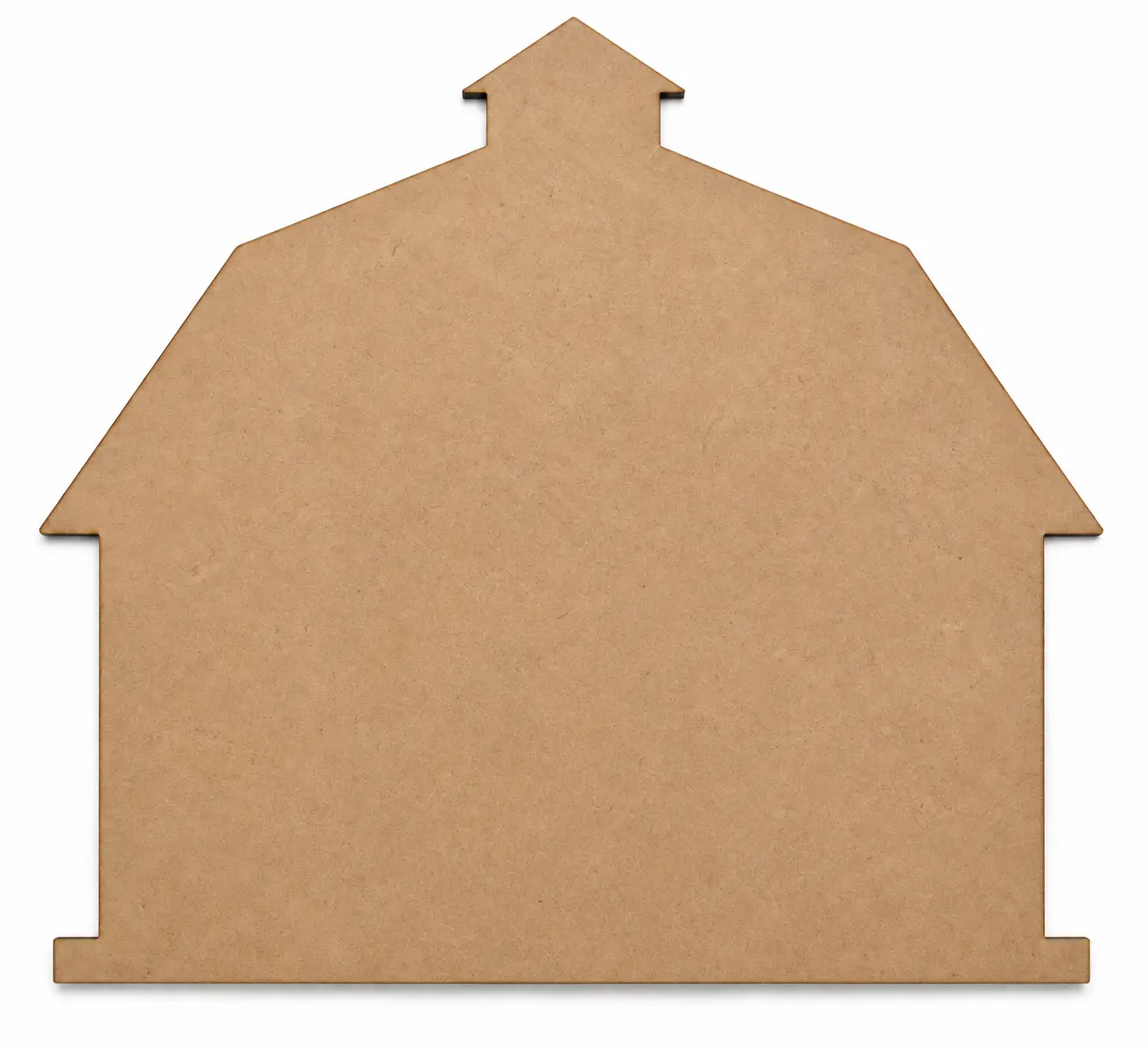 Solid Barn unfinished MDF cutout
