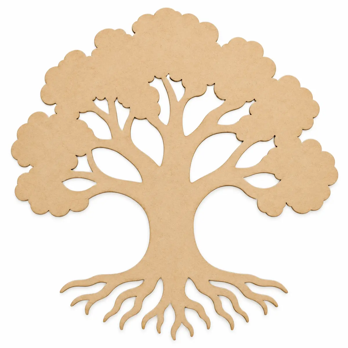 Family Tree unfinished MDF cutout