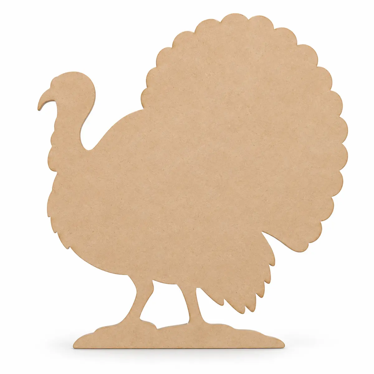 Wild Turkey unfinished MDF cutout