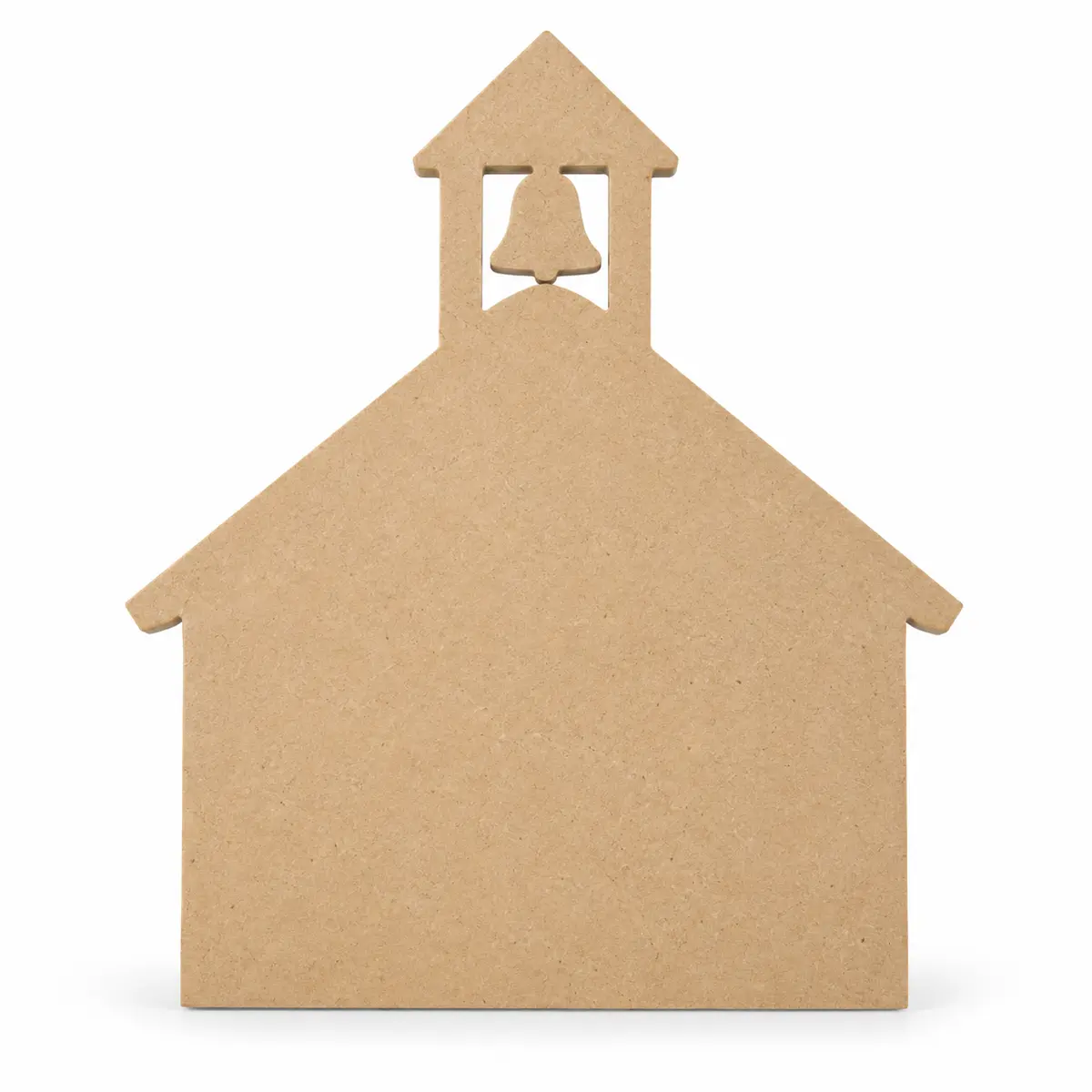 Schoolhouse unfinished MDF cutout