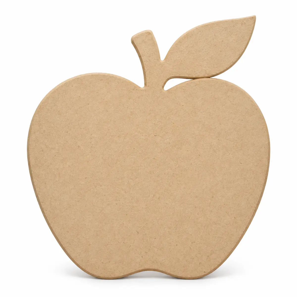 Teacher Apple unfinished MDF cutout
