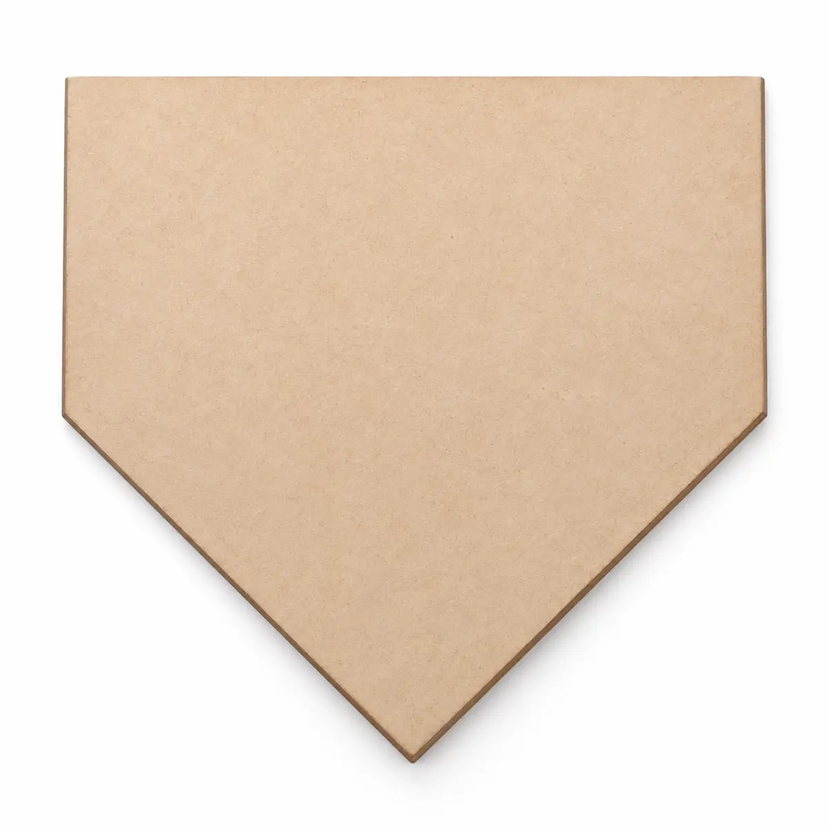 Baseball Home Plate unfinished MDF cutout