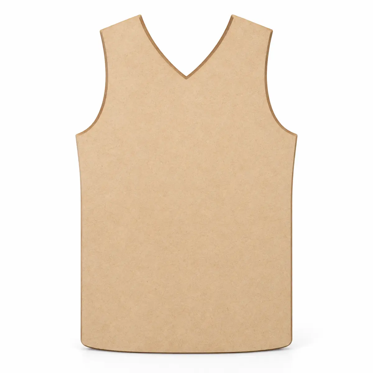 Sports Jersey unfinished MDF cutout